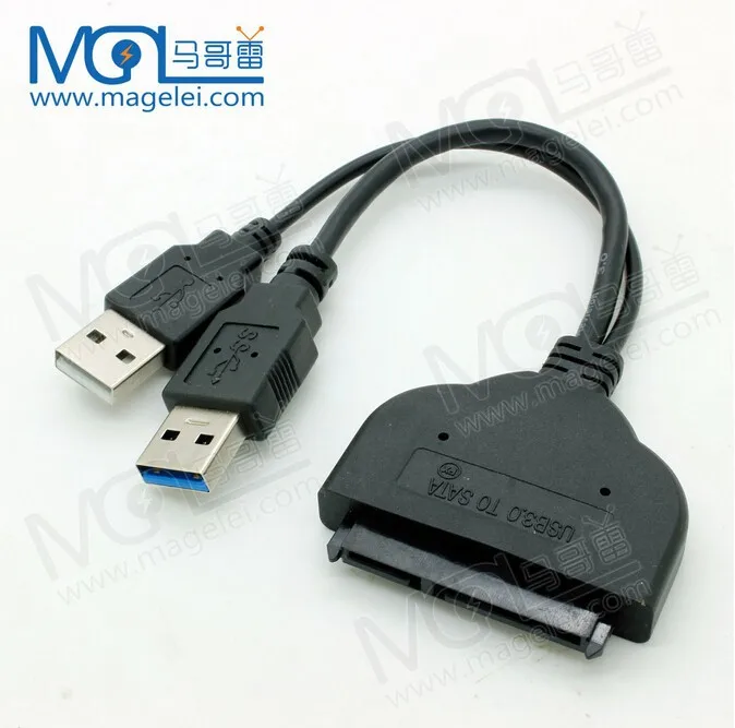  Кабель-преобразователь Sata 22pin на Usb 3 0 кабель передачи данных для жесткого диска с электропитанием от USB
