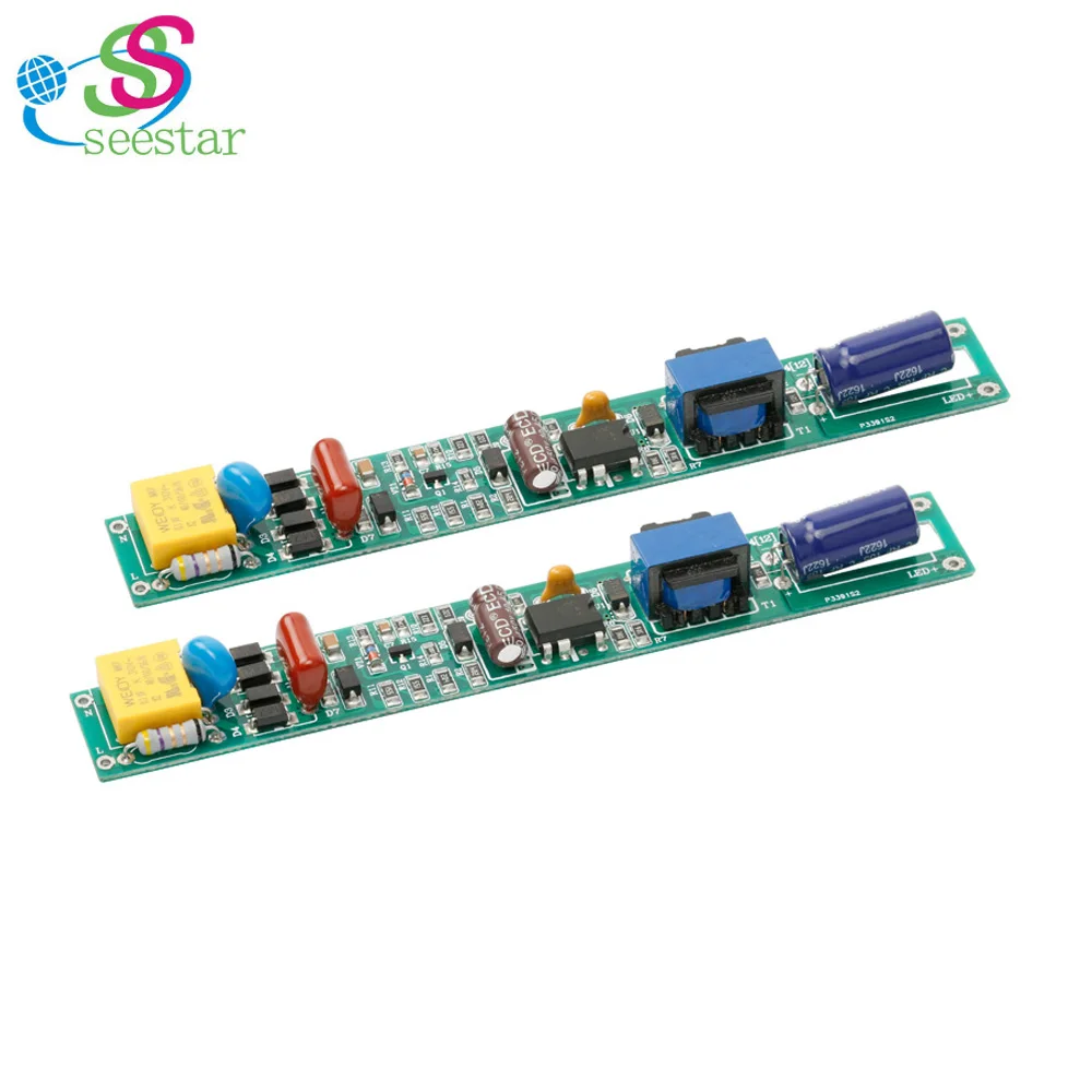 Shenzhen Seestar Constant Current LED Driver 24w 18w 10w 9w Led Tube light drivers / t5 t8 t10 led switching power supply 2.5kv