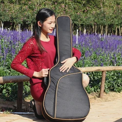 B41-B9 Wholesale 600D oxford waterproof shakeproof guitar bag