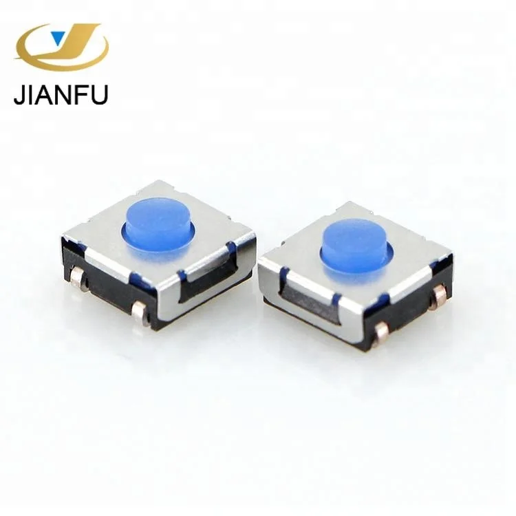 6x6 4 pin smd резиновый тактильный переключатель для