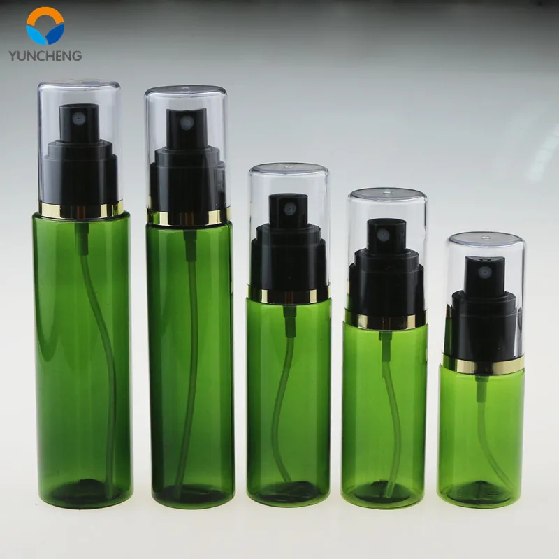 30ml 40ml 50ml 60ml 80ml 100ml OEM PETG PCR plastic cosmetic fine body mist spray bottle