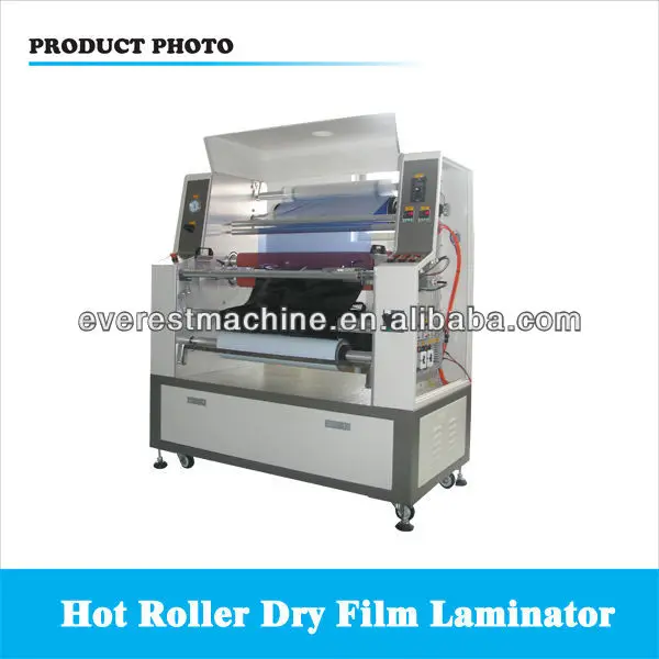 Dry film photoresist laminator