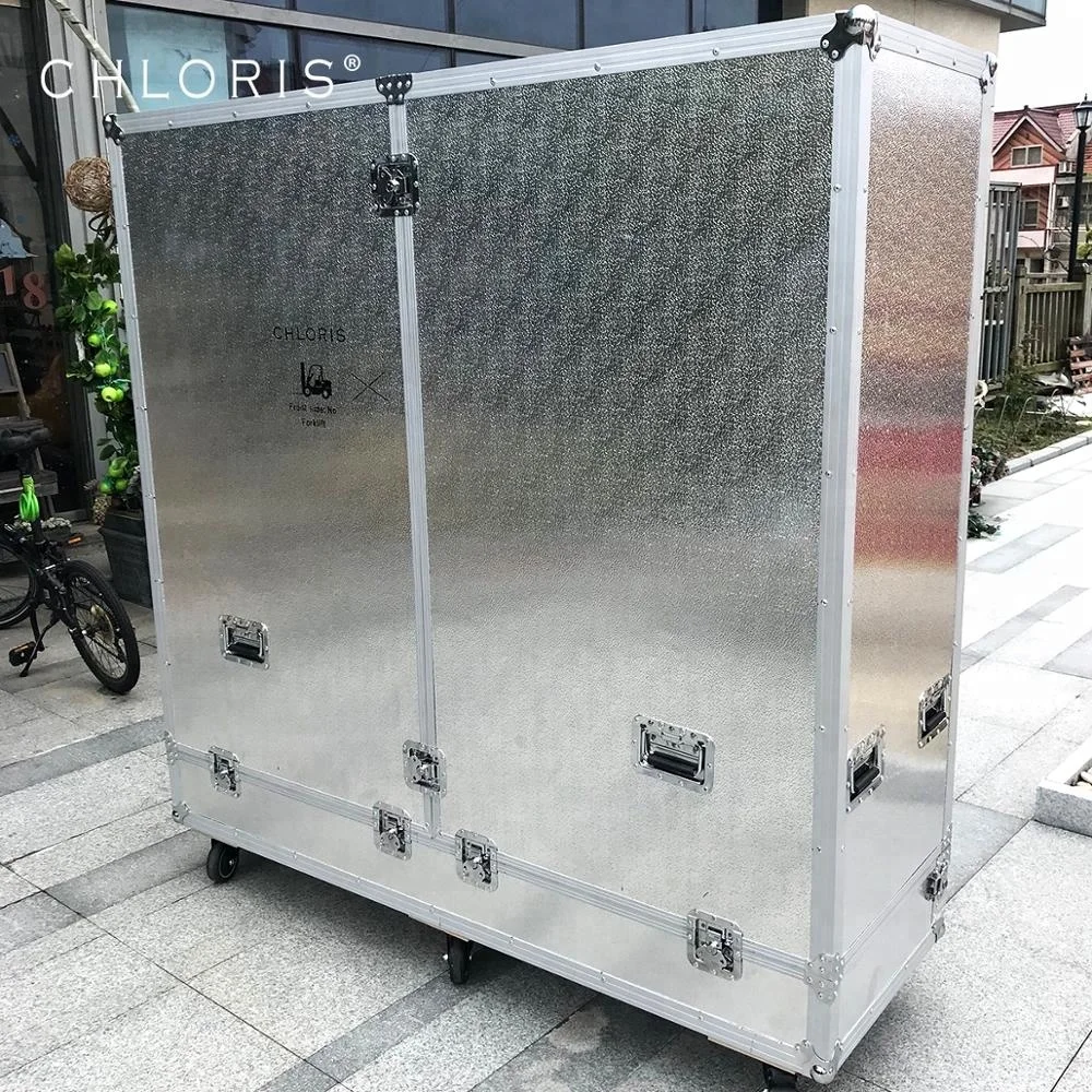 
Custom Silver Clear Acrylic Baby Grand Piano with flight case Chloris HG-168A for sale Crystal piano 