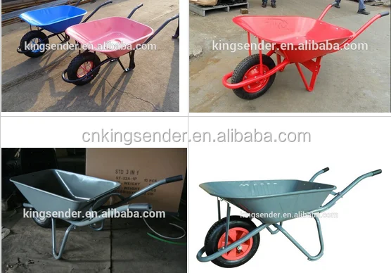 different type of various types of wheel barrow