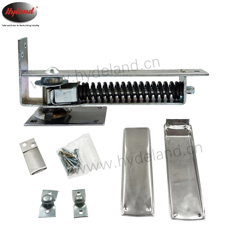 HYLAND OEM F102 Stainless Steel Heavy Duty Steel Double Action Floor Spring Bolt Latch  Hinge for door  bisagras
