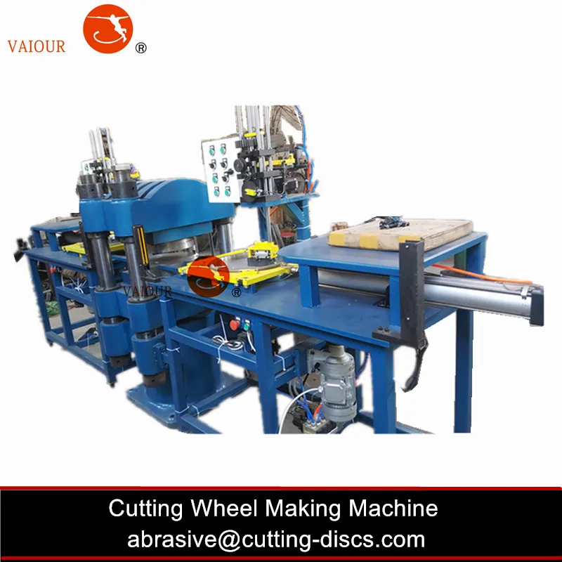 105-125mm cutting wheel grinding wheel making machine
