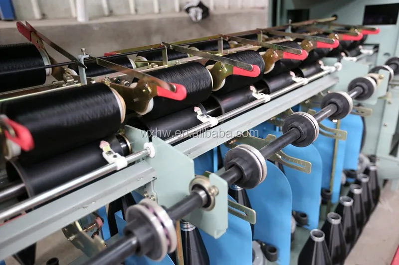 Two for one twisting machine for DTY filament yarn / yarn twisting machine