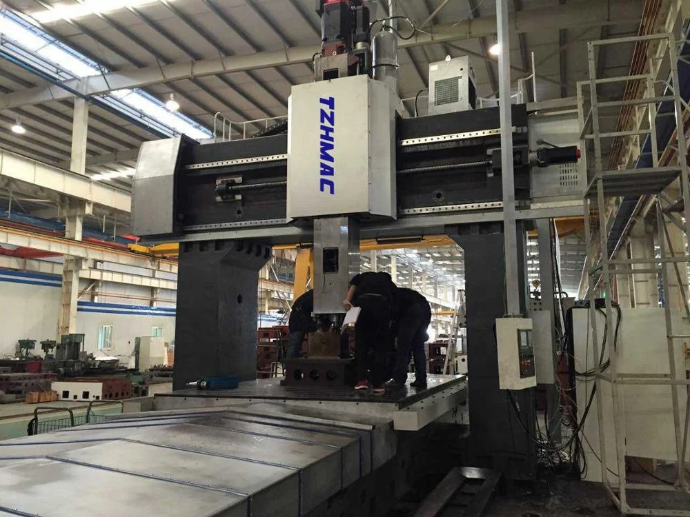 China Twin Columns CNC Gantry Fixed Beam Milling Machine