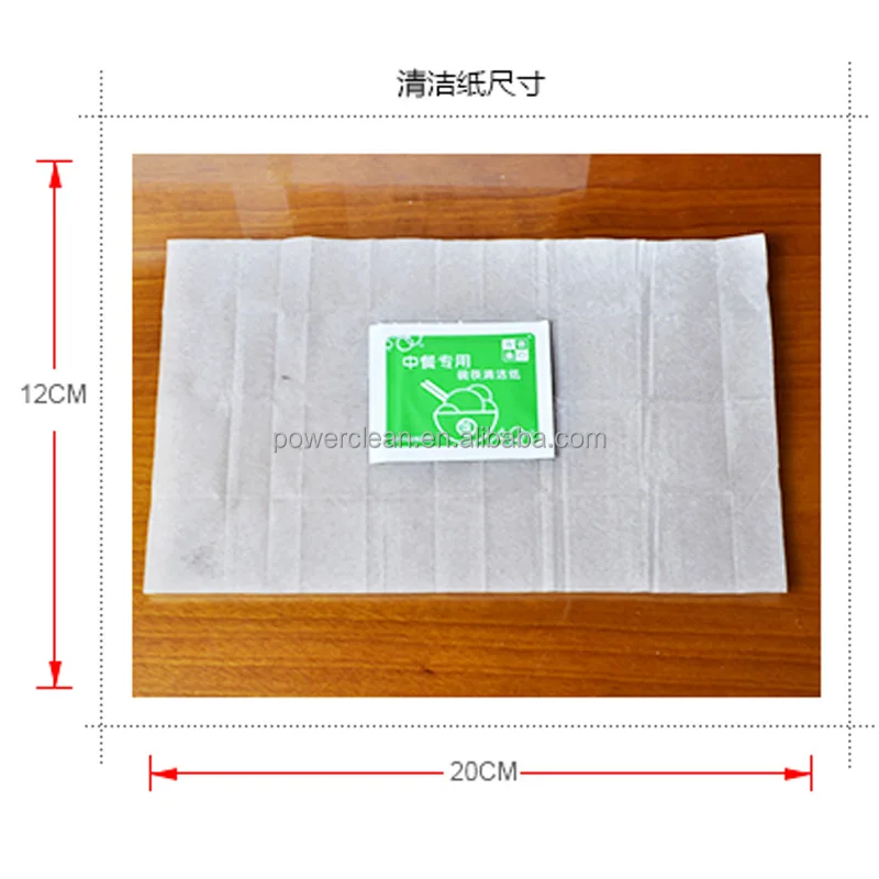 Disinfecting Restaurant Cleaning Wet Wipes