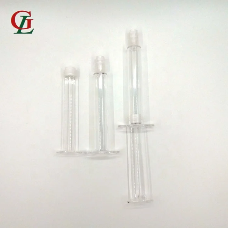 Luer Lock Syringe for Cosmetic Cosmetic Syringe Packaging, Serum Syringe Bottle, Disposable Whole Sale 10ml Screen Printing PS
