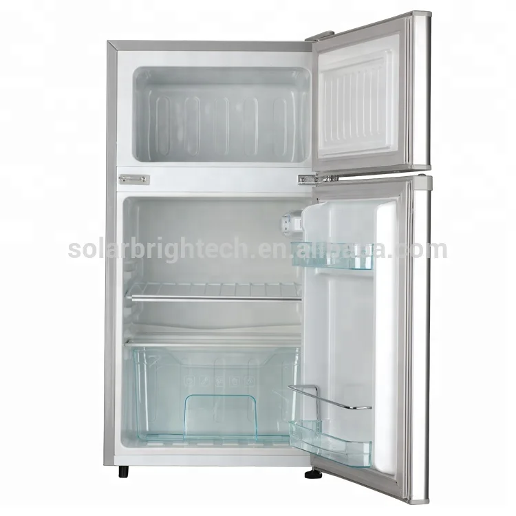  12 В 24 105L Портативный Открытый фургон холодильник на солнечной энергии dc компрессор батарейках мини-холодильник с панелью