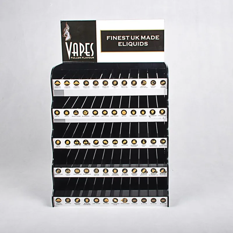 Customized rotating acrylic nail polish display stand racks