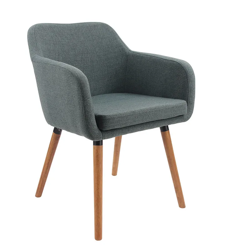 
2020 Northern Simplicity Wooden Printed Metal Legs Modern accent chair Kitchen Chairs Dining chair 