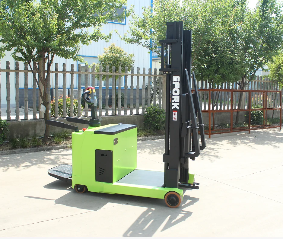 
Flexible Well-Operated Counterbalanced Battery Powerful Electric Standing Stacker Pallet Stacker 