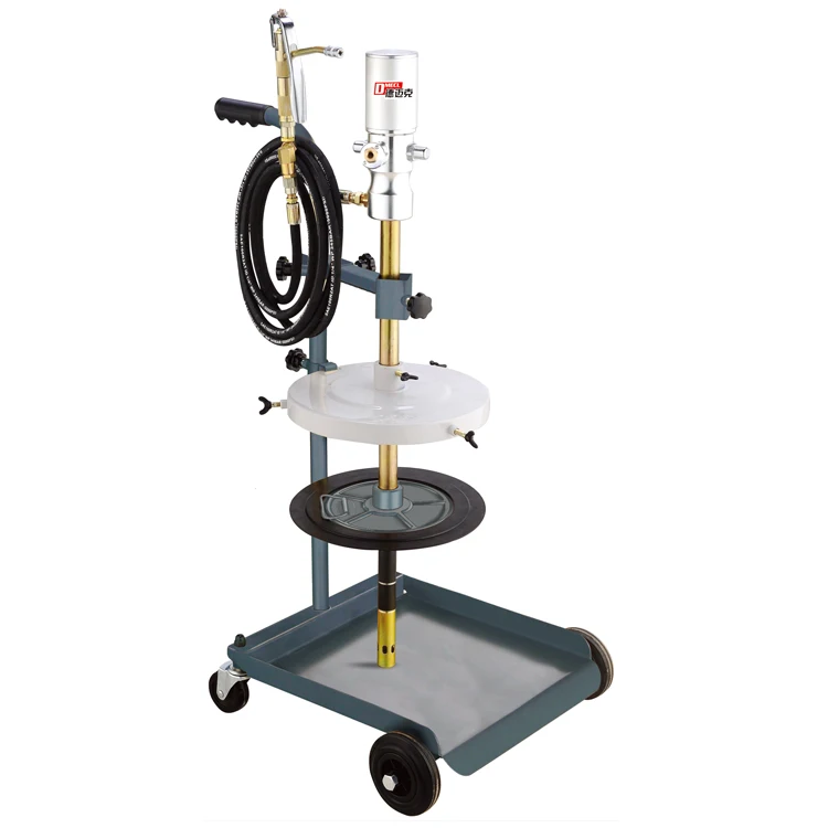 DMECL пневматические мобильные автомобильные диспенсеры для масла на колесиках