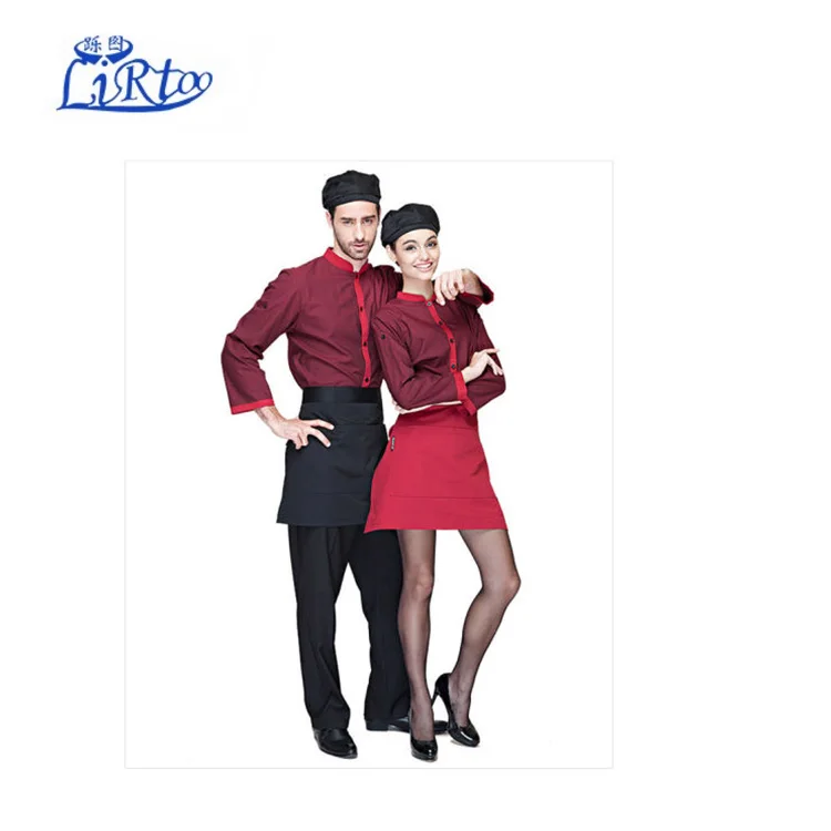 
Good Quality Hotel Staff Uniform Hotel Uniform Design for Waiter 