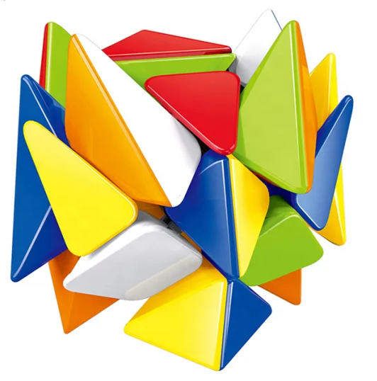 3D Jigsaw Educatiom Speed Smooth Triangle Pentagon Magic Cube Promo Magical Puzzle Toys