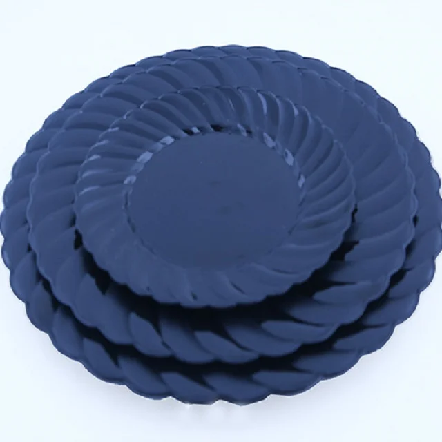 
Wholesale Black Disposable Plates For Birthday 