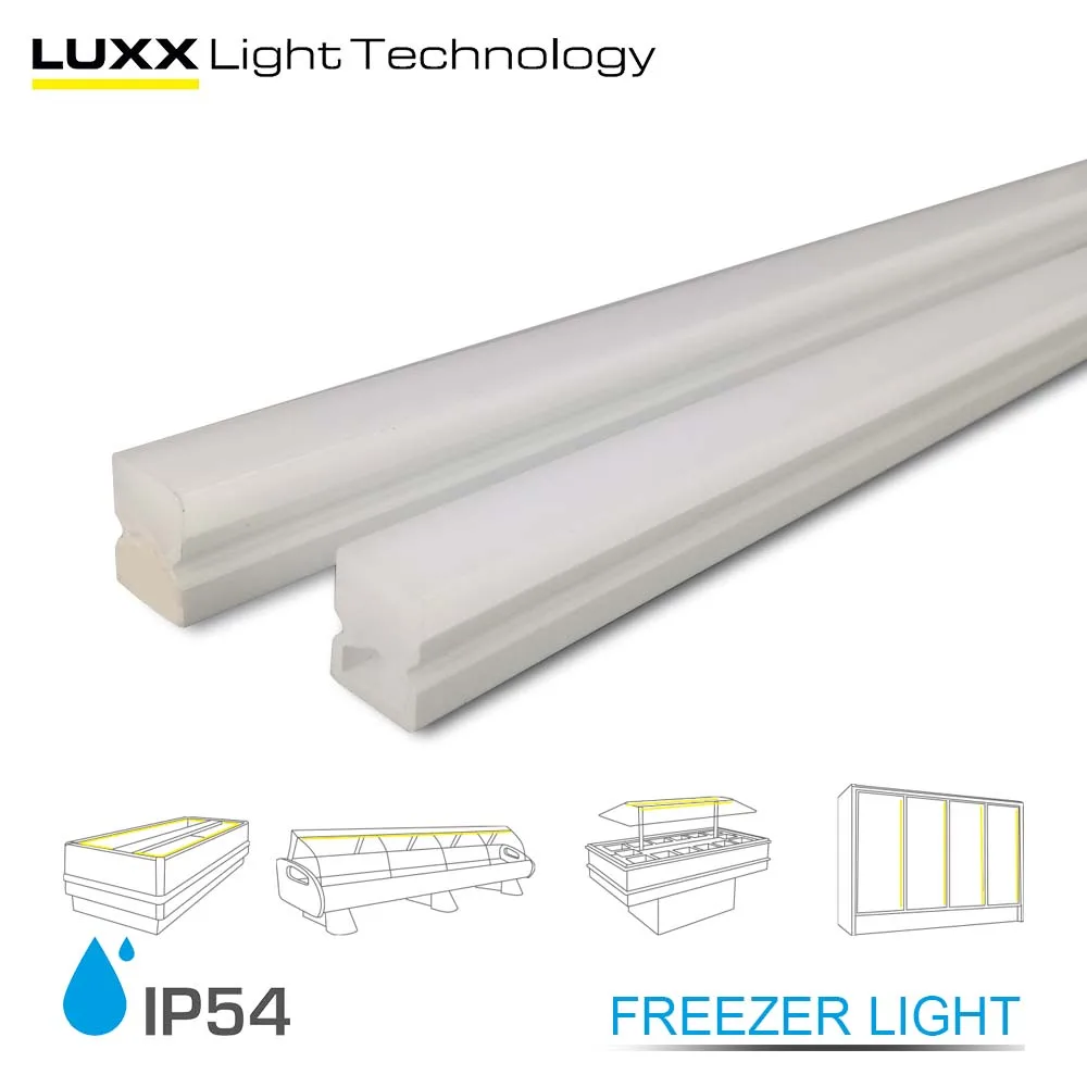 
Monza Food display versions PMMA LED cooler linear lighting fixture for refrigerator led freezer light 