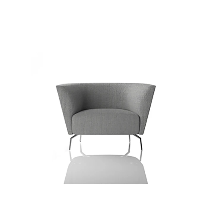 Orizeal privacy high back office sofa with screen office pod