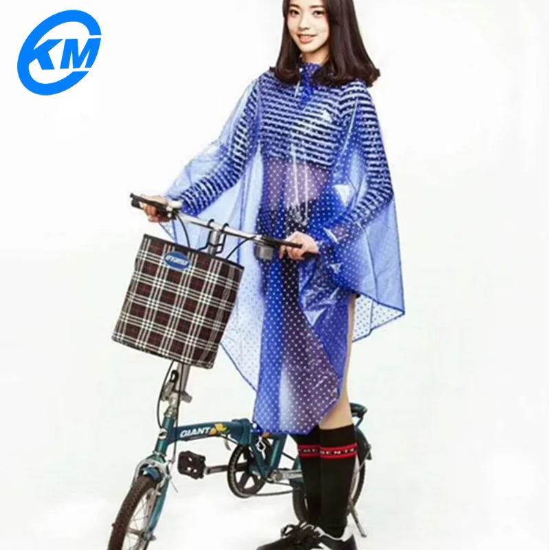Waterproof Transparent PVC Raincoat