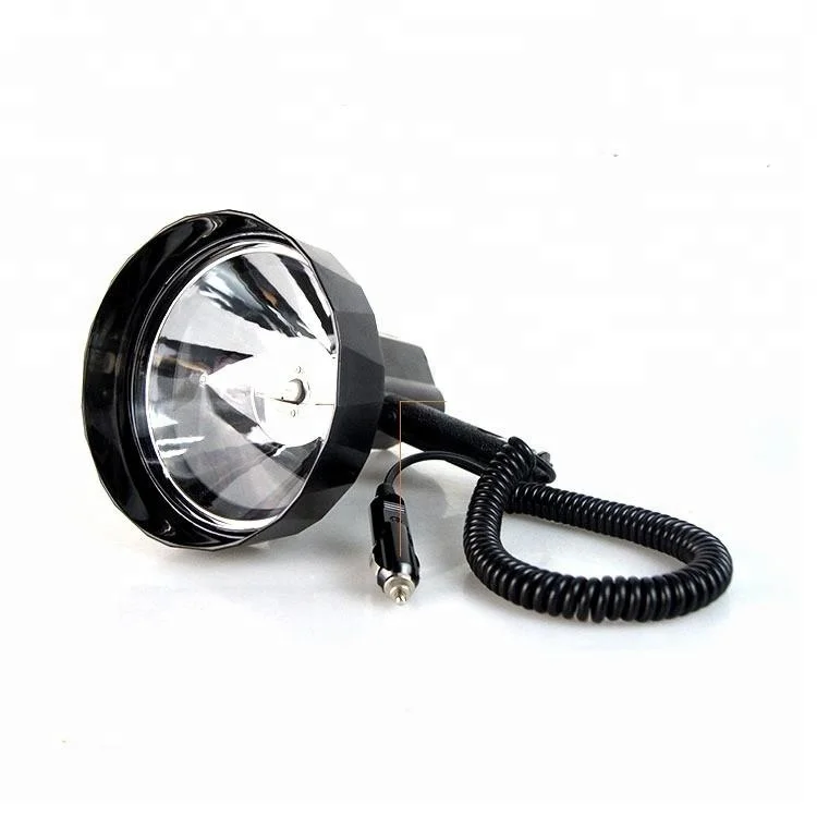 Super bright spot 12v 24v 7inch 55w hid xenon search lights hunting search light for night hunting