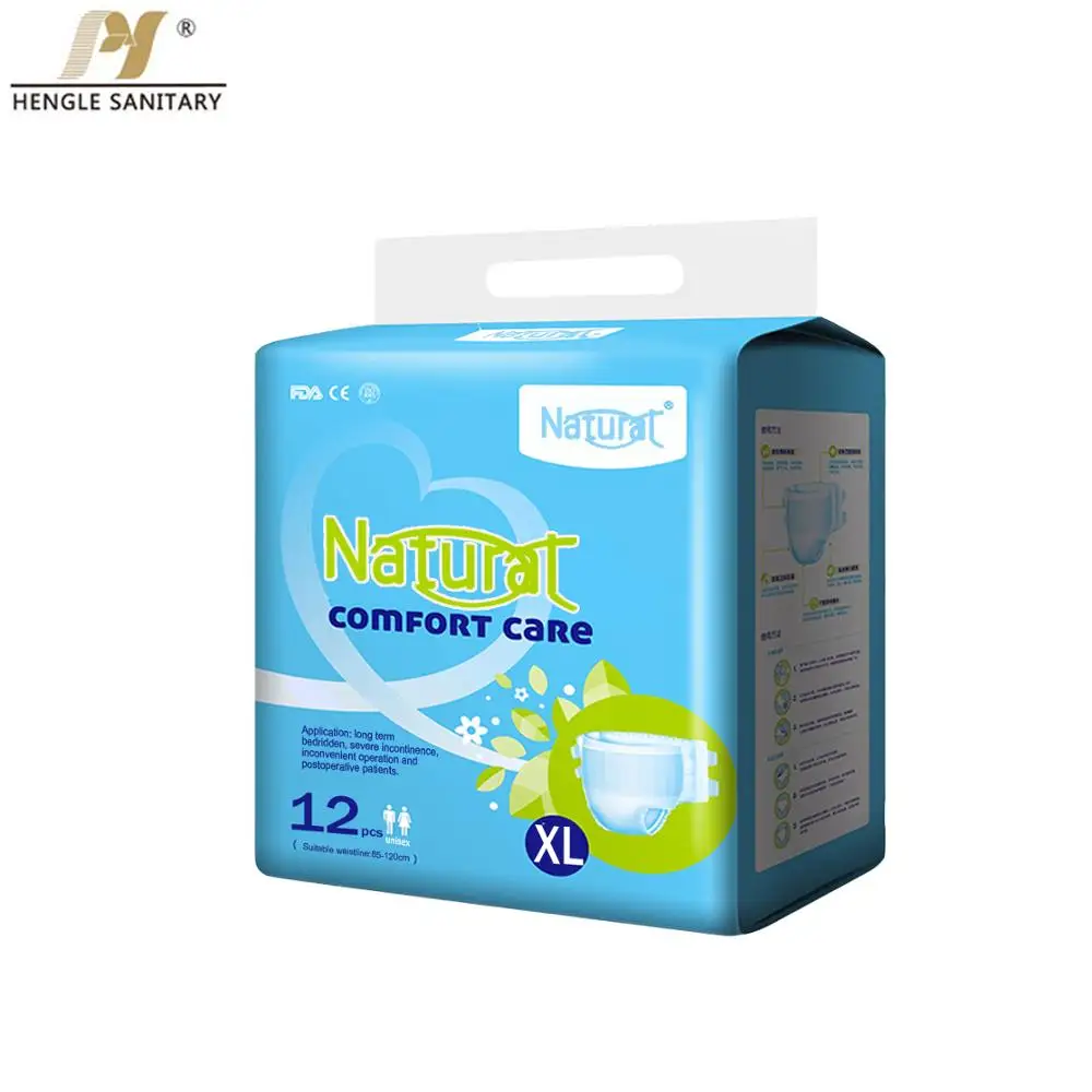Best price wholesale OEM elderly diapers disposable adult diaper for bedridden patients