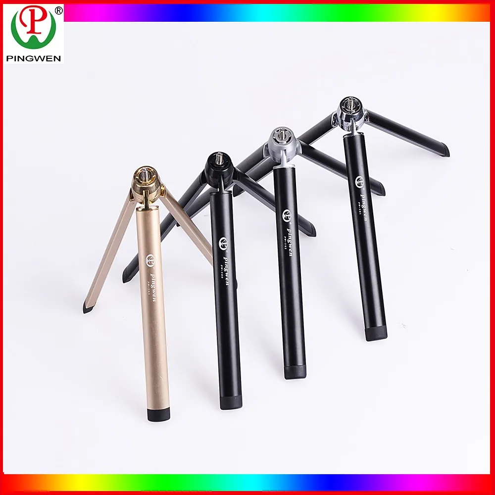 Metal mini phone tripod projector camera desktop selfie bracket multi-functional small tripod