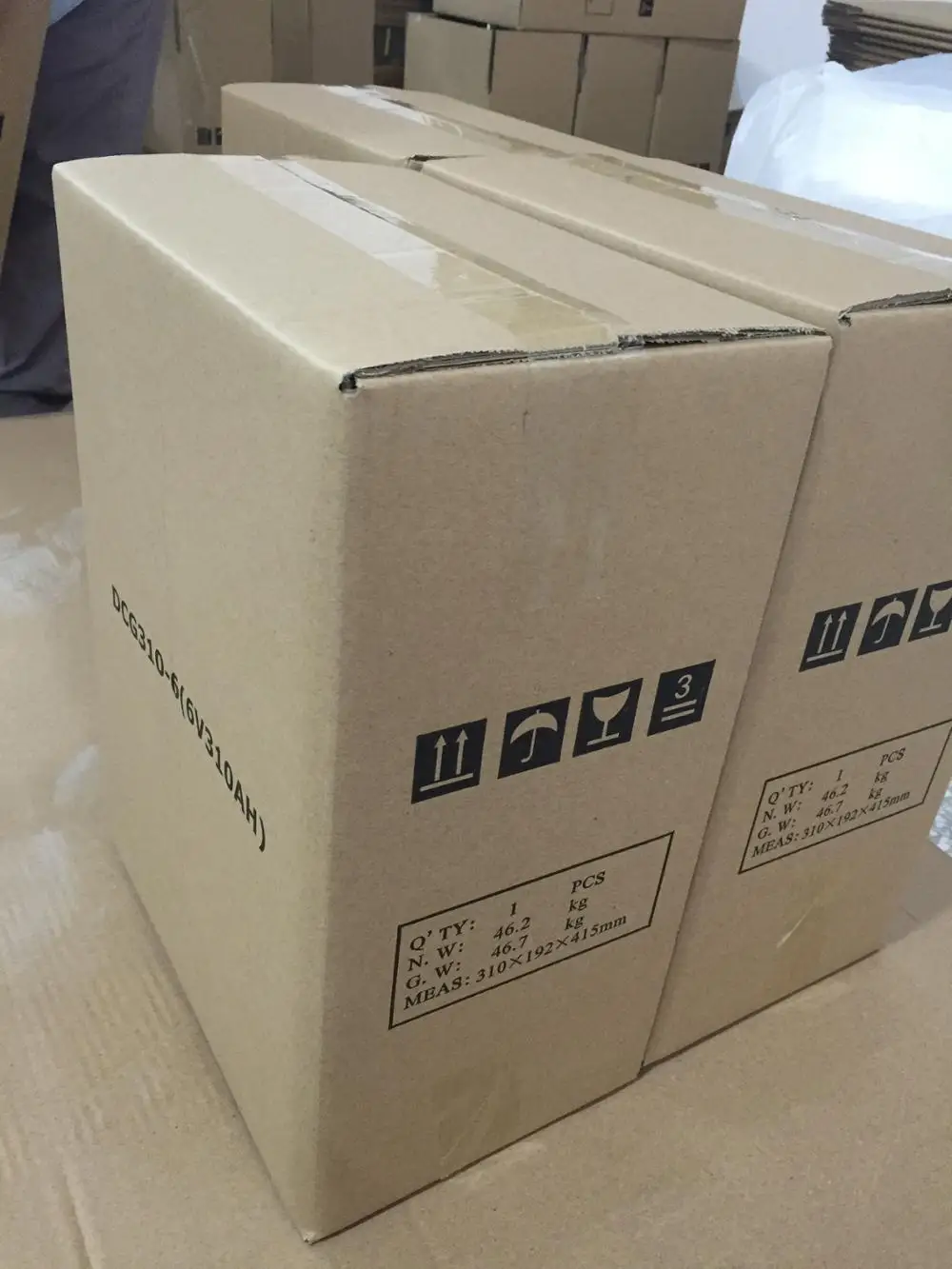 6V 310AH Lead Acid Deep Cycle Gel Battery Auto Terminals