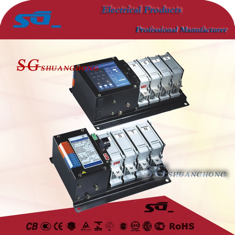 Q type auto/automatic transfer switch ATS high breaking capacity