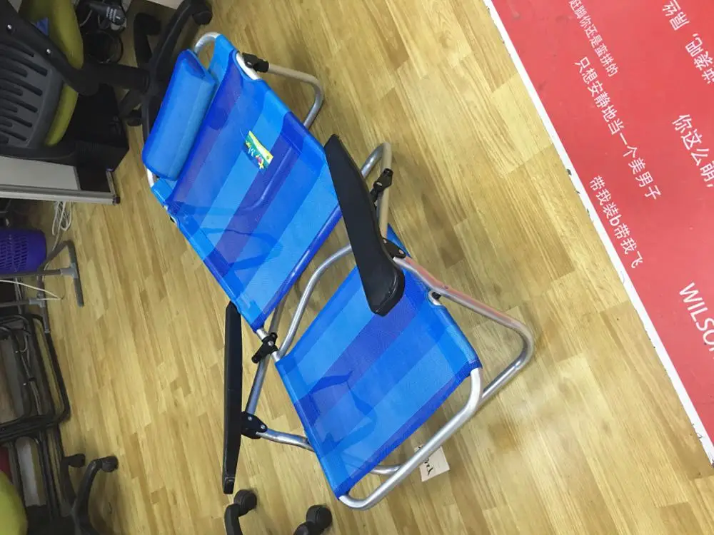 
Modern Cheap Aluminum Adjustable Outdoor Low Sand Folding Beach Chair 