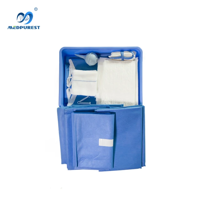 Disposable competitive sterile surgical caesarean pack/obstetric set