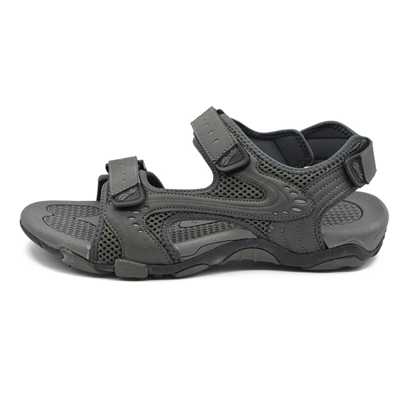 Men Beach Sport Sandals Best Quality Stylish New Outdoor Buckle Strap EU39-45# PU+RB+MD Cotton Fabric ODM OEM CN;FUJ Rubber A-16