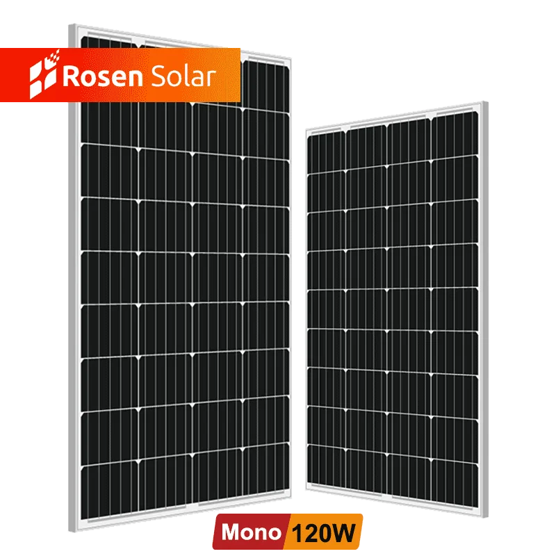 Solar Panel 100 Watts Monocrystalline Photovoltaic Pv Solar Module
