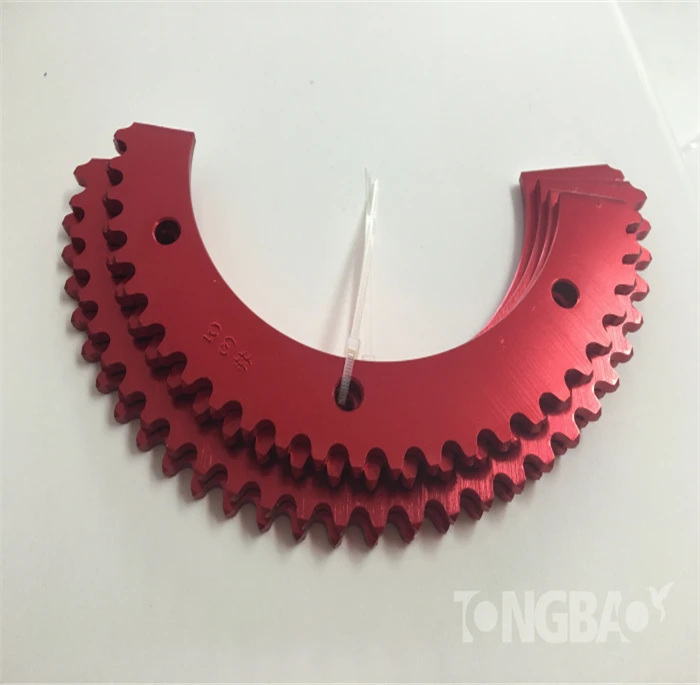 color anodized #35 sprocket for kids mini go kart