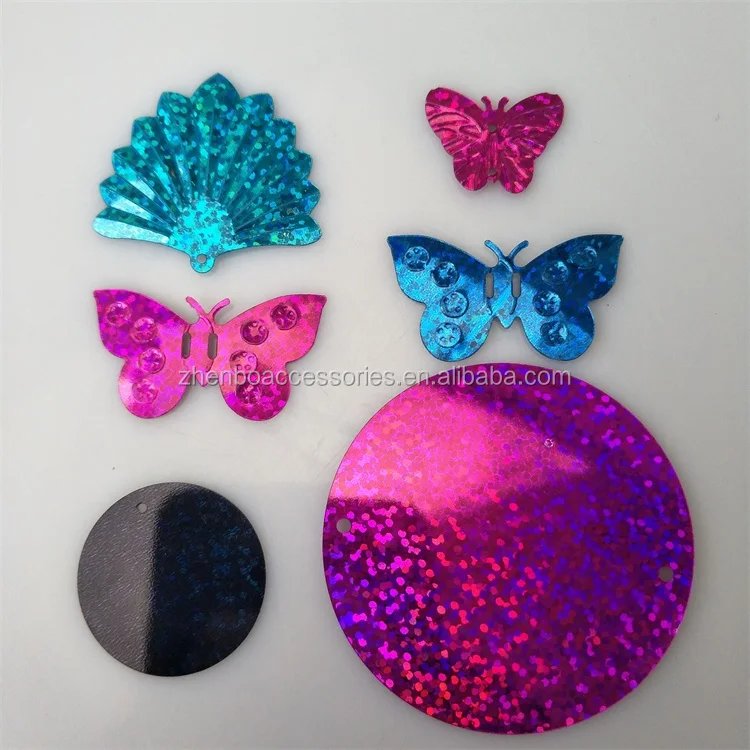 Китайский поставщик, индивидуальные разноцветные блестки, блестки различных форм