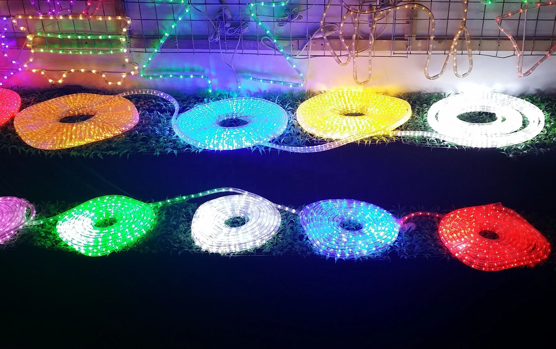 50m/roll Cuttable Flexible LED Rope Light Strip connectability Channel 12V Underwater LED Strip Light