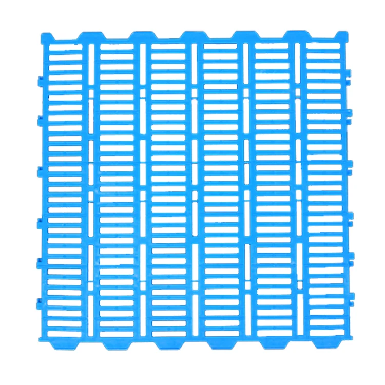 Durable pig/swine animal plastic slatted flooring for goat house farm equipment plastic tiles floor mats
