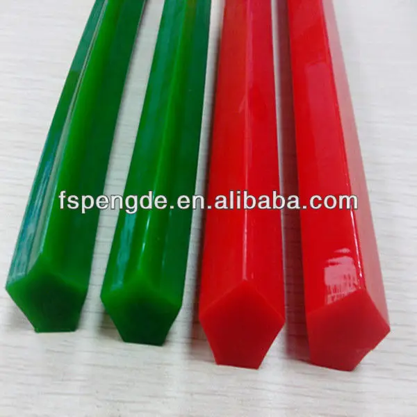 PU V-belt/Ridge top belt/Heptagon top belt for ceramic machine