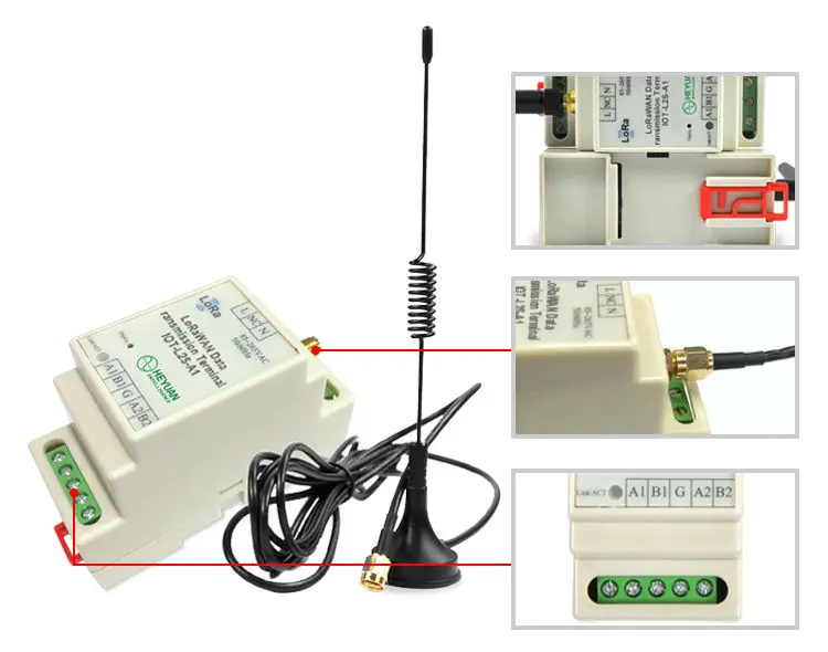 IOT-L2S 15KM SX1276 gateway RF Transceiver Radio Frequency lorawan module