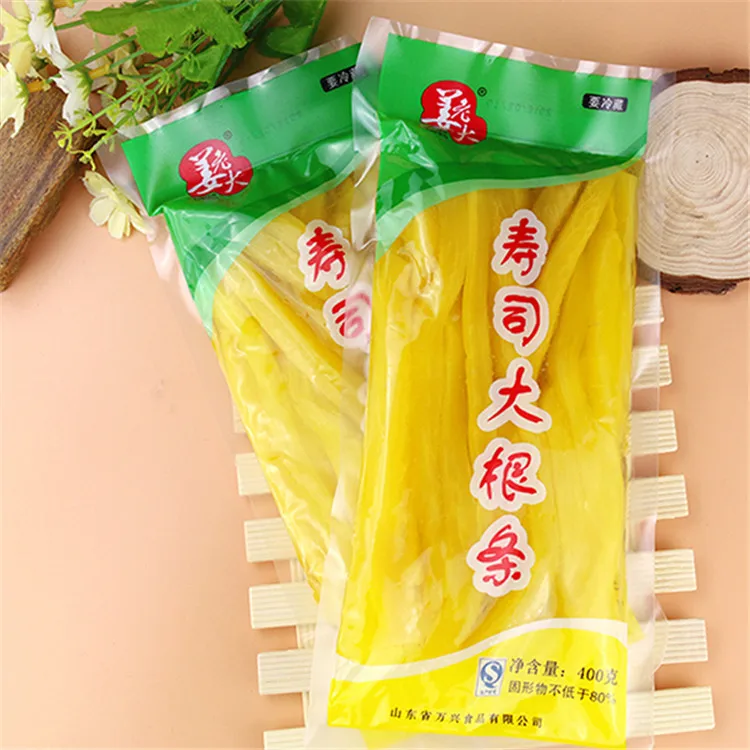 Cheapest Salted Radish Top Grade Pickled Radish Seasoned Sushi Takuan with Good Taste Wholesale Japanese Quality