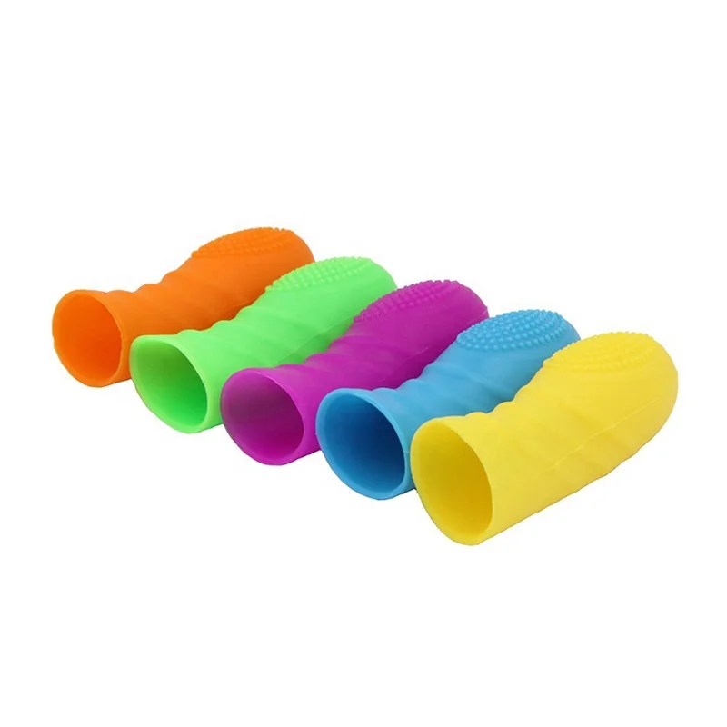 Sex Toy G Spot Clitoris Stimulation Silicone Finger Sleeve Female Masturbation Sex Toys for Couple