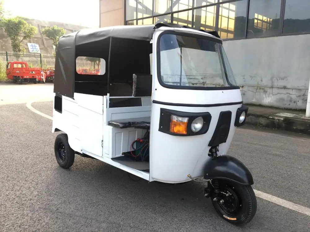 60V 1500W Electric rickshaw three wheel paasenger adults Bajaj