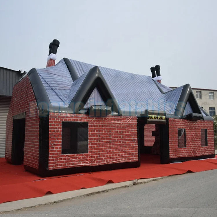 Outdoor portable inflatable irish pub bar house inflatable irish pub tent party inflatable pub