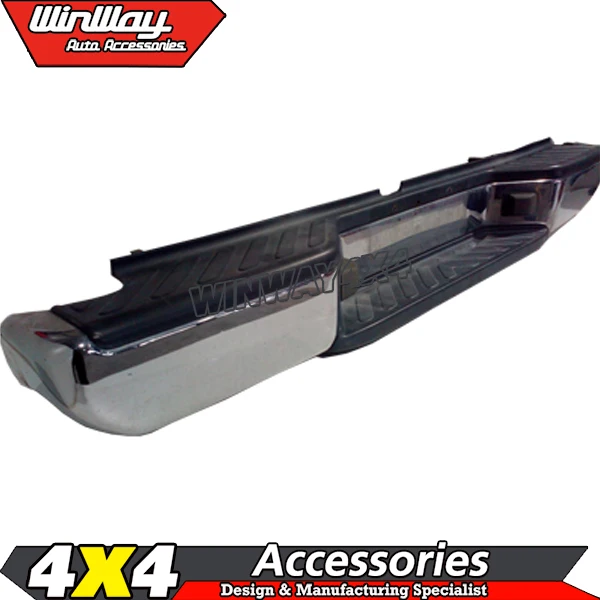 Задняя защита с шагом для Navara D40 2005-2014