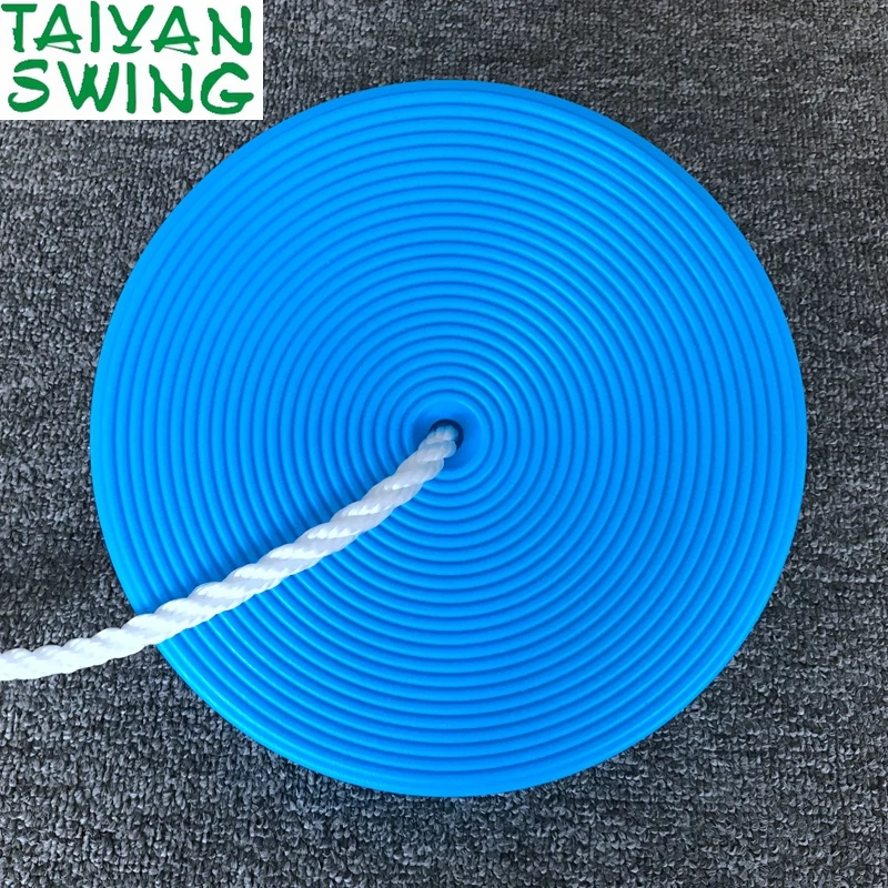 
Children Outdoor Monkey Disc Swing Seat with Knotted Rope 