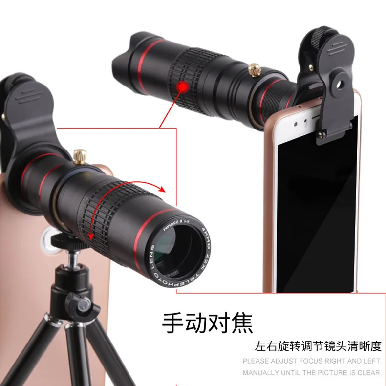 
mobile phone telescope 18X telephone optical zoom camera lens for cellphone 