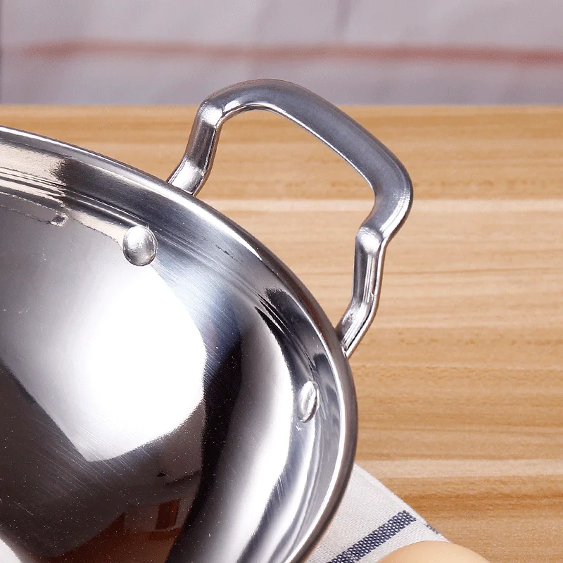 High Quality Stainless Steel Serving Tray Balti Dish Bar Pan