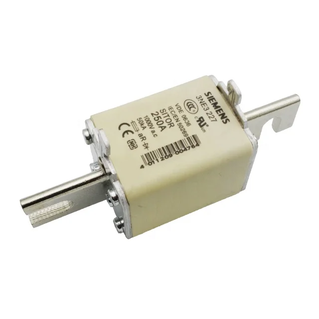 Контакты лезвия плавкого предохранителя 250A 1000V NH1 3NE3227 NH Fuse