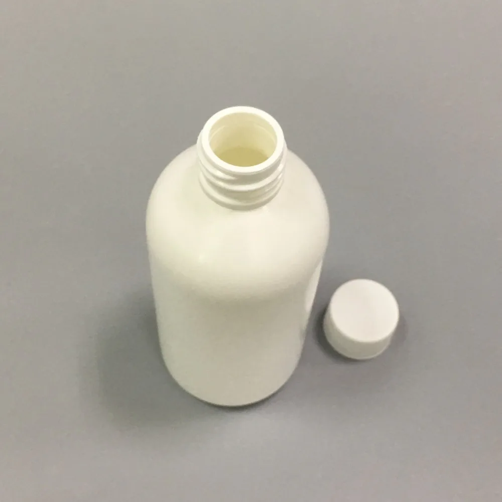 120ml White Bullet Shape HDPE Injection Moulding Plastic Bottle body wash bottle plastic products